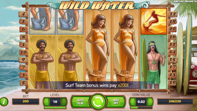 Игровой интерфейс Wild Water 3