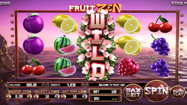 Бонусная игра Fruit Zen 8