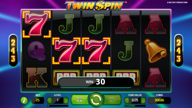 Бонусная игра Twin Spin 4